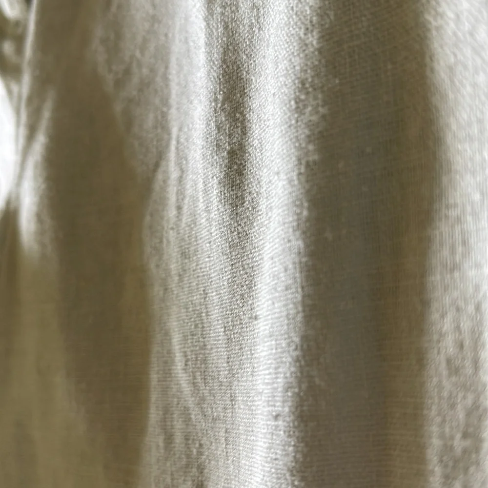 BCBG MaxAzria linen beige summer lightweight pants, size 4 - Picture 4 of 12